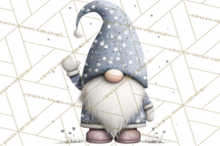 Vibrant Winter Gnome Clipart Watercolor Christmas Gnomes PNG Product Image 5
