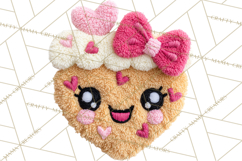 Crochet Coquette Clipart Kawaii Pastel Fruits Toys Yarn PNG Product Image 2