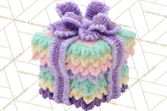 Crochet Coquette Clipart Kawaii Pastel Fruits Toys Yarn PNG Product Image 5