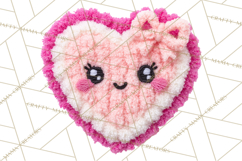 Crochet Coquette Clipart Kawaii Pastel Fruits Toys Yarn PNG Product Image 3