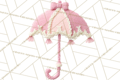 Crochet Coquette Clipart Kawaii Pastel Fruits Toys Yarn PNG Product Image 4