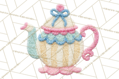 Crochet Coquette Clipart Kawaii Pastel Fruits Toys Yarn PNG Product Image 5