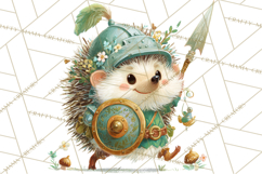 Medieval Animal Knights Heraldic Woodland Creatures Fantasy Product Image 5