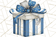 Hanukkah Gnome Clipart, Dreidel Menorah PNG, Blue Star Png Product Image 2