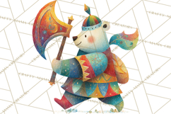 Medieval Animal Knights Heraldic Woodland Creatures Fantasy Product Image 3