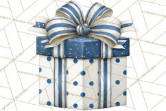 Hanukkah Gnome Clipart, Dreidel Menorah PNG, Blue Star Png Product Image 5