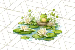 Vintage Gardener Clipart Cute Retro Girl Garden PNG Product Image 4