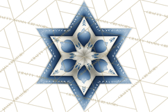 Hanukkah Gnome Clipart, Dreidel Menorah PNG, Blue Star Png Product Image 3