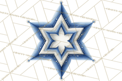 Hanukkah Gnome Clipart, Dreidel Menorah PNG, Blue Star Png Product Image 4
