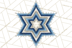 Hanukkah Gnome Clipart, Dreidel Menorah PNG, Blue Star Png Product Image 2