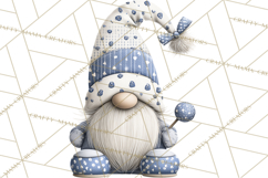 Hanukkah Gnome Clipart, Dreidel Menorah PNG, Blue Star Png Product Image 4