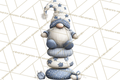 Hanukkah Gnome Clipart, Dreidel Menorah PNG, Blue Star Png Product Image 5