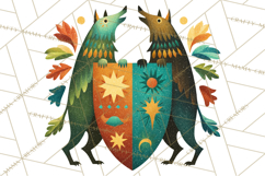 Medieval Animal Knights Heraldic Woodland Creatures Fantasy Product Image 2