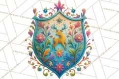 Medieval Animal Knights Heraldic Woodland Creatures Fantasy Product Image 3