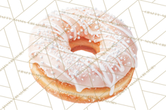 Winter Donuts PNG, Neutral Pastry Clipart, Bakery Elements Product Image 4