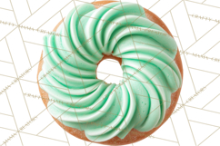 Winter Donuts PNG, Neutral Pastry Clipart, Bakery Elements Product Image 2