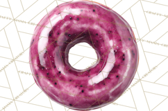 Winter Donuts PNG, Neutral Pastry Clipart, Bakery Elements Product Image 5