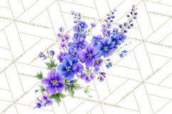 Victorian Floral PNG, Painted Roses, Peonies, Botanical Png Product Image 4