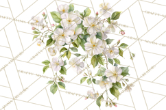 Victorian Floral PNG, Painted Roses, Peonies, Botanical Png Product Image 3