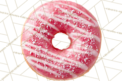 Winter Donuts PNG, Neutral Pastry Clipart, Bakery Elements Product Image 4