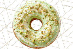 Winter Donuts PNG, Neutral Pastry Clipart, Bakery Elements Product Image 2