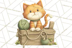 Farm Animals Clipart PNG, Cow Pig Sheep Horse Chicken Goat Product Image 2