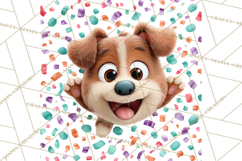 Cute New Year Clipart, Cartoon Animal New Year PNG Product Image 3