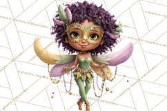 Cute Mardi Gras Characters PNG Kids Animals Carnival Clipart Product Image 3