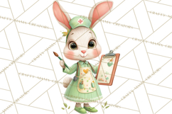 Woodland Animal Doctor Clipart Cute Pediatric Vet PNG Product Image 3