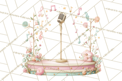 Farm Animals Dance Party Clipart, Dancing Cow Pig Sheep Png Product Image 4