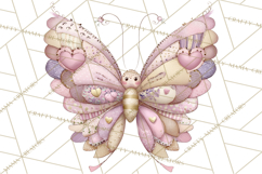 Valentine Butterfly Clipart, Heart Wing PNG Graphics Product Image 5