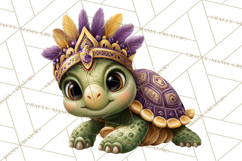 Cute Mardi Gras Characters PNG Kids Animals Carnival Clipart Product Image 2