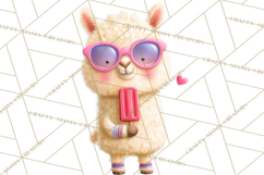 Farm Animals Pool Party Clipart, Summer Farm Animals PNG Product Image 4