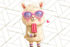 Farm Animals Pool Party Clipart, Summer Farm Animals PNG Product Image 4