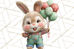 Cute New Year Clipart, Cartoon Animal New Year PNG Product Image 5