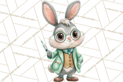 Woodland Animal Doctor Clipart Cute Pediatric Vet PNG Product Image 5