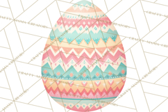Easter Egg Clipart PNG, Decorated Easter Eggs Clip Art Product Image 4