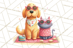 Farm Animals Pool Party Clipart, Summer Farm Animals PNG Product Image 2