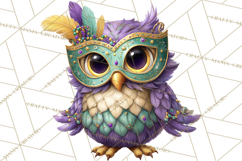 Cute Mardi Gras Characters PNG Kids Animals Carnival Clipart Product Image 2