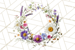 Charming Wildflower Market Floral Clipart PNG Product Image 5