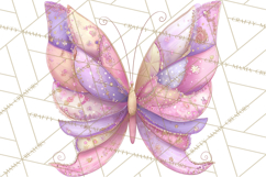 Valentine Butterfly Clipart, Heart Wing PNG Graphics Product Image 3