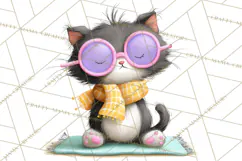 Farm Animals Pool Party Clipart, Summer Farm Animals PNG Product Image 3