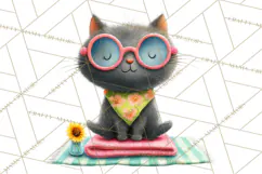 Farm Animals Pool Party Clipart, Summer Farm Animals PNG Product Image 4