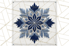 Quilt Squares Clipart PNG Rustic Patchwork Product Image 5