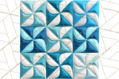 Quilt Squares Clipart PNG Rustic Patchwork Product Image 3