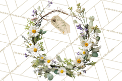 Charming Wildflower Market Floral Clipart PNG Product Image 4