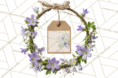 Charming Wildflower Market Floral Clipart PNG Product Image 3