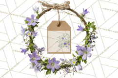 Charming Wildflower Market Floral Clipart PNG Product Image 3