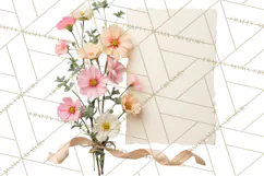 Charming Wildflower Market Floral Clipart PNG Product Image 4