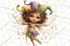 Cute Mardi Gras Characters PNG Kids Animals Carnival Clipart Product Image 5